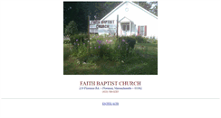 Desktop Screenshot of faithbaptistflorence.us